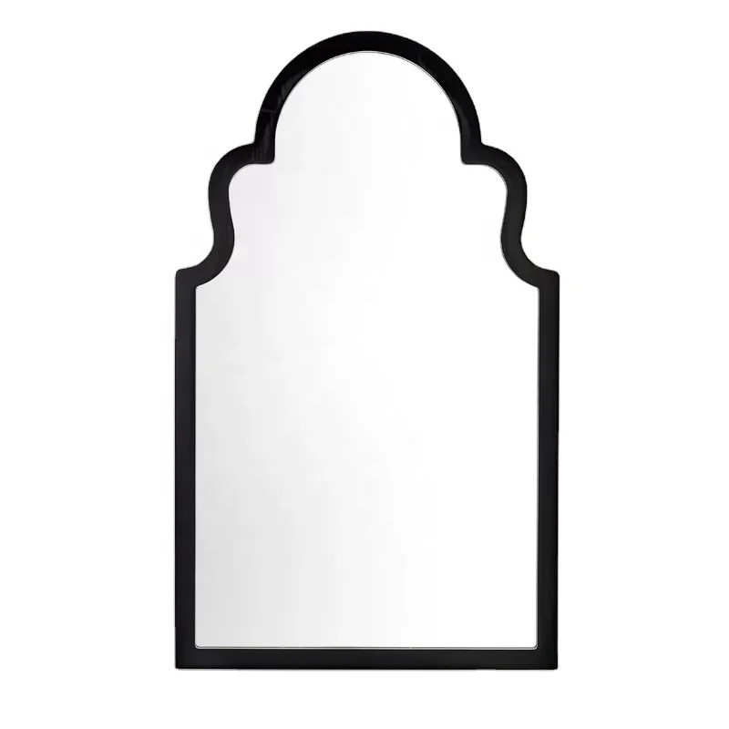 Amazon хит продаж современное декоративное зеркало в раме арка металлическое