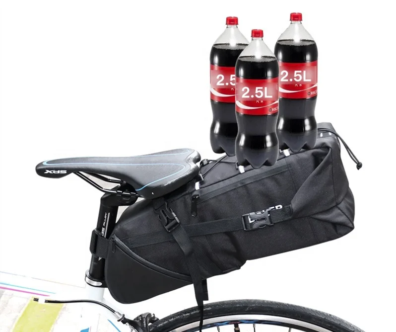 Top Seller 2019 Cycling Reflective Waterproof Bike Rear Bag Bicycle Tail Bag 10L