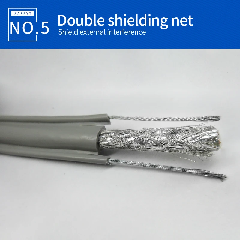 
Best Price Bare Copper Network Flat Elevator Travel Cable for CCTV Camera Monitor wire 