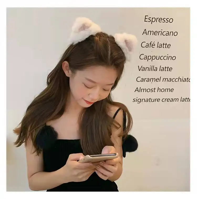 winter hairpin fur Luxury hair pins Fashion Crystal Hairpin Korean Custom Furry Hair Clip Pearl Hair Clips  hairpin fur