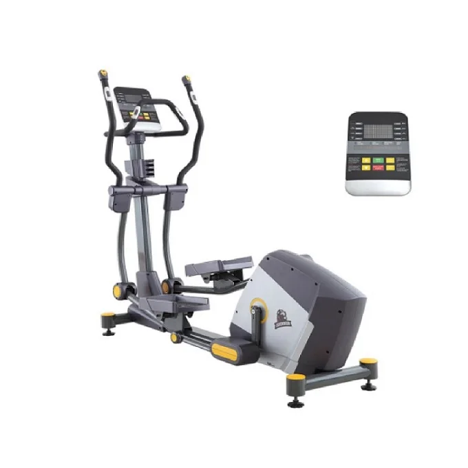 2021fad коммерческих Многофункциональный светодиодный дисплей эллиптический тренажер для занятий в тренажерном зале aerodic упражнения тренер фабричная поставка DFT-8006