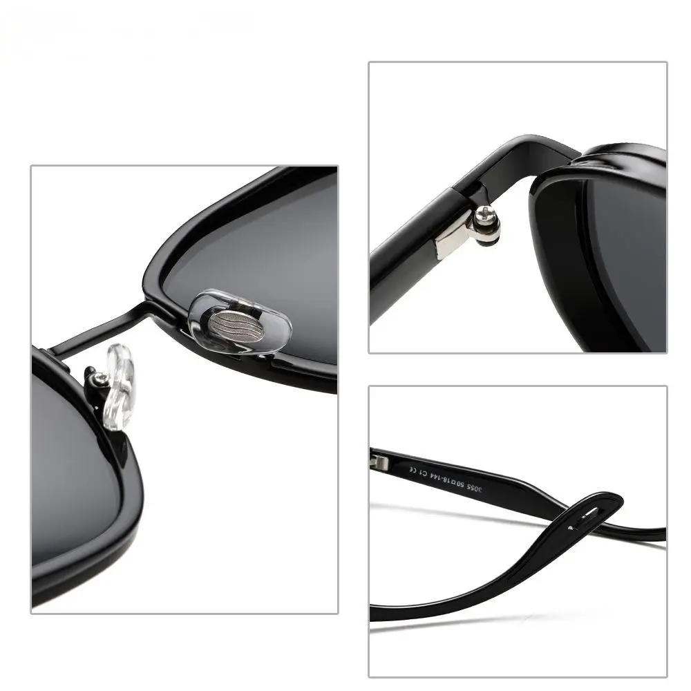 New fashionable sunglasses for women with a high-end polygonal feel, personalized polarized sunglasses with UV protection