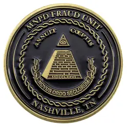 Los Angeles Fraud Task Force United States Secret Service Challenge Coin USSS LASD USPIS DEA HSI FBI DMVINV Challenge Coin