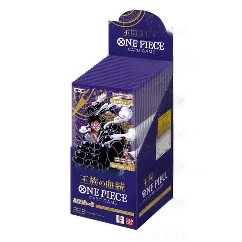OP10 Wholesale Original BANDAI One PieceS Card Game Royal Bloodline OP10 Booster Box Japanese New Collection Cards