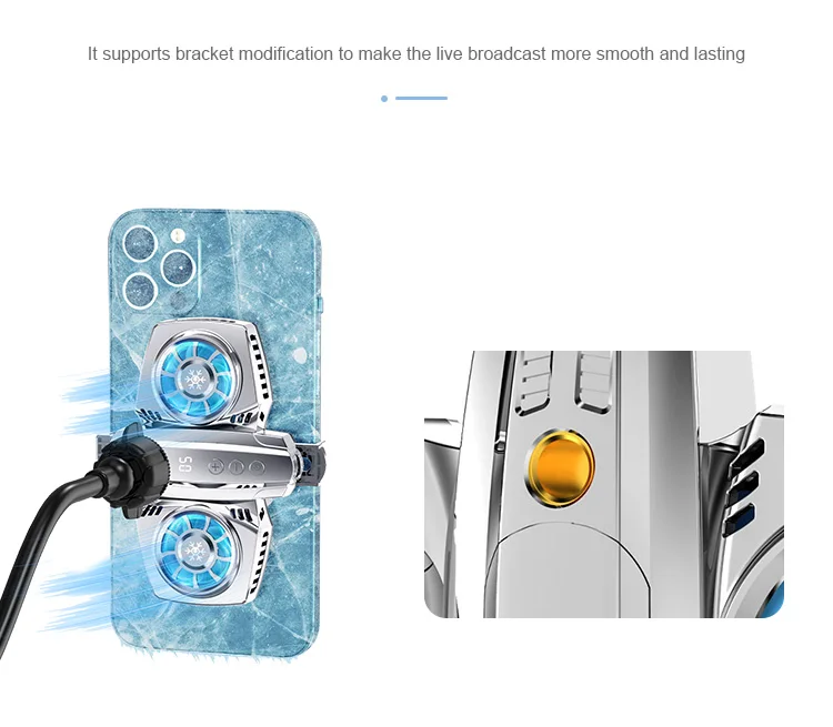 New Product Laptop Radiator Stand Cooling Pad Portable Mobile Phone Cooler