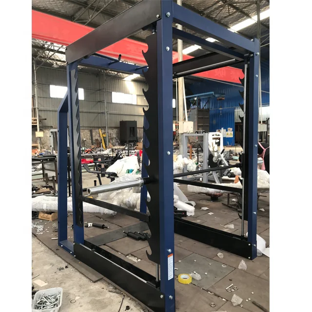 Factory Price Professional Strength Gym Equipment Squat Rack 3D Smith Machine Smith Machine Cable Crossover