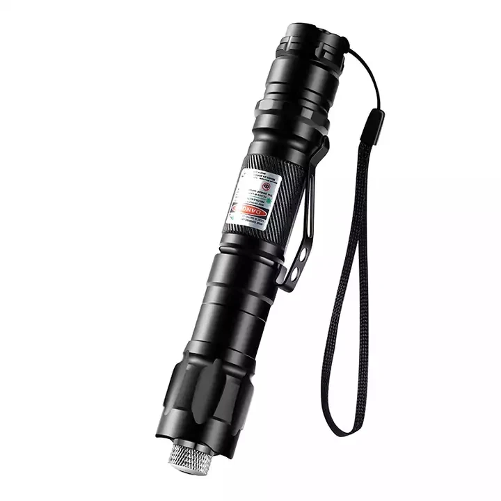 Green Laser Pointer 2000 Meter Long Range High Power Flashlight Rechargeable Pointer for USB with Star head Adjustable Focus