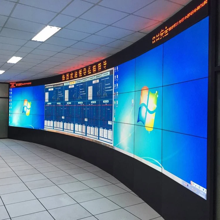 [15 years factory] MLT Indoor DID LCD video wall panel matrix splicing screen seamless 1.8mm video wall for advertising display