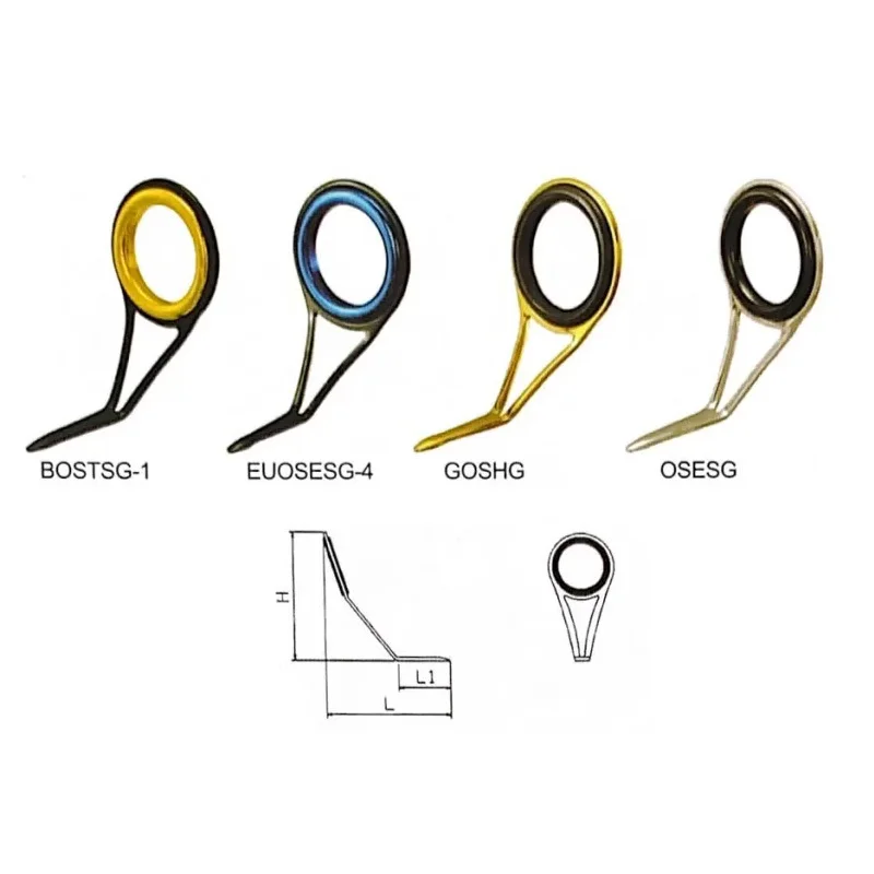 Top Seller Factory Supplier TITANIUM Frame Guides and Tip Guides Rod Repair