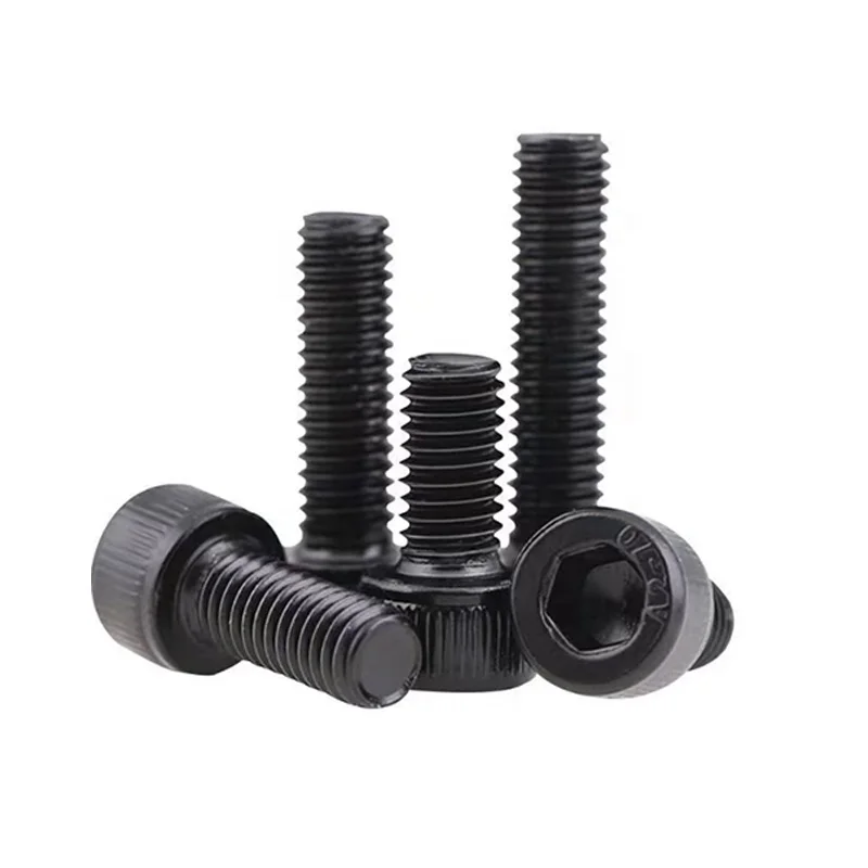 DIN912 Grade 8.8 Hexagon Socket Head bolt Carbon Steel cap Zinc Plated Black Hex Allen Key Bolts 12.9 Grade Manufacturer China