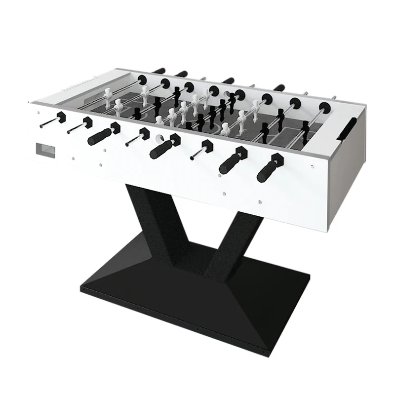 China Manufacturer JX-177 MDF 5ft Metal Leg Hollow 8 Rod Full Standard Size Soccer Table Pro Competition Use