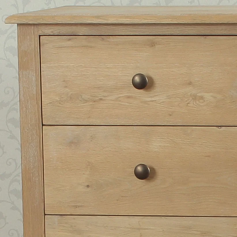 Antique Style European wooden five drawers Living room Chest/Tall Cabinet(DT-1023-OAK)