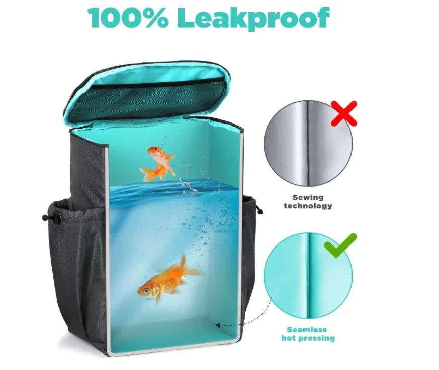 Cooler Backpack Black Insulated Backpack Cooler Bag 28L Lunch Picnic Backpack With Custom Logo Printed Beer Cooler Bag