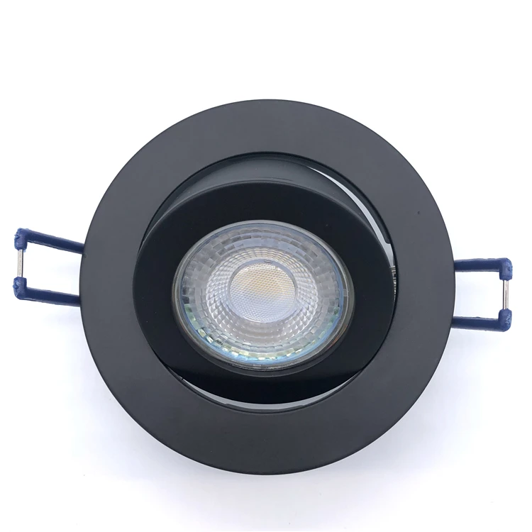 Dimmable led spot light frame gu10 housing spotlight fitting with good quality
