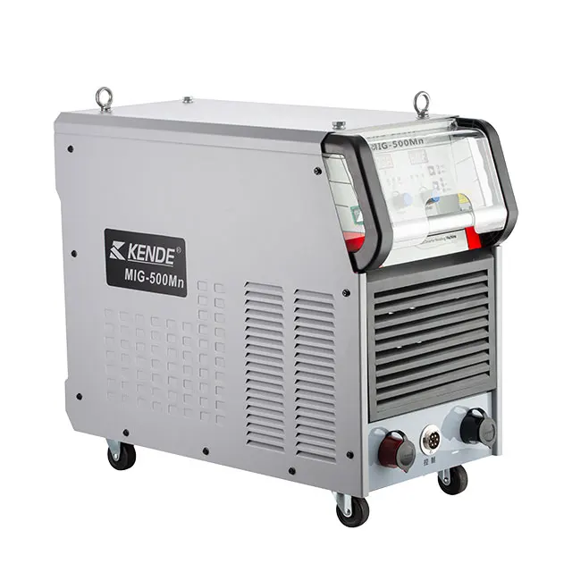 KENDE 380V Automatic Aluminum Pulse NBC MIG MAG MMA TIG Separately Wire Feeder Welder Powerful Welding Machine MIG 500