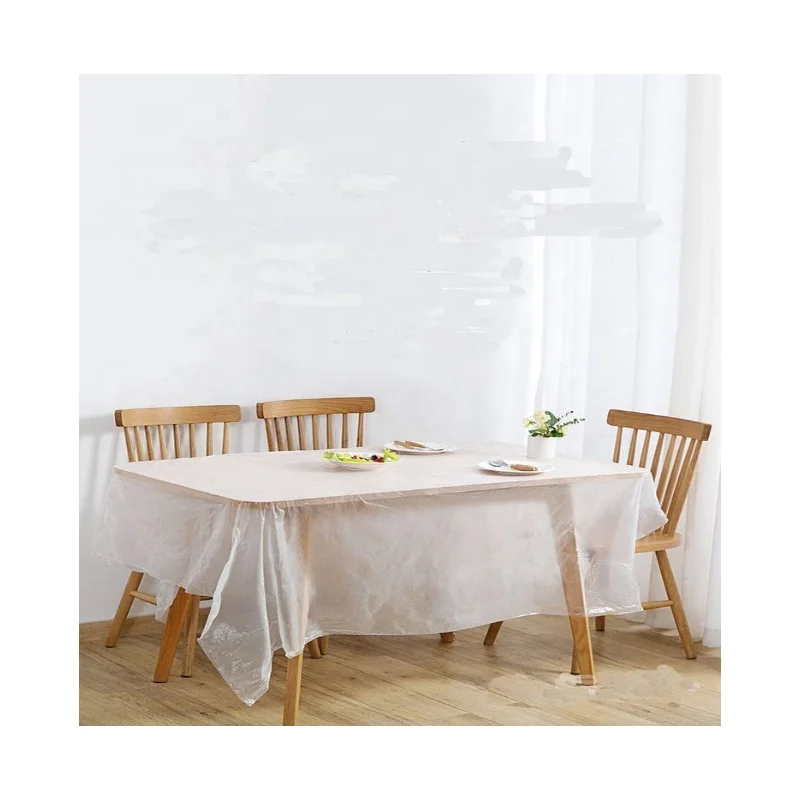 
Best price disposable plastic tablecloth fashion style lovely modern plastic tablecloth 
