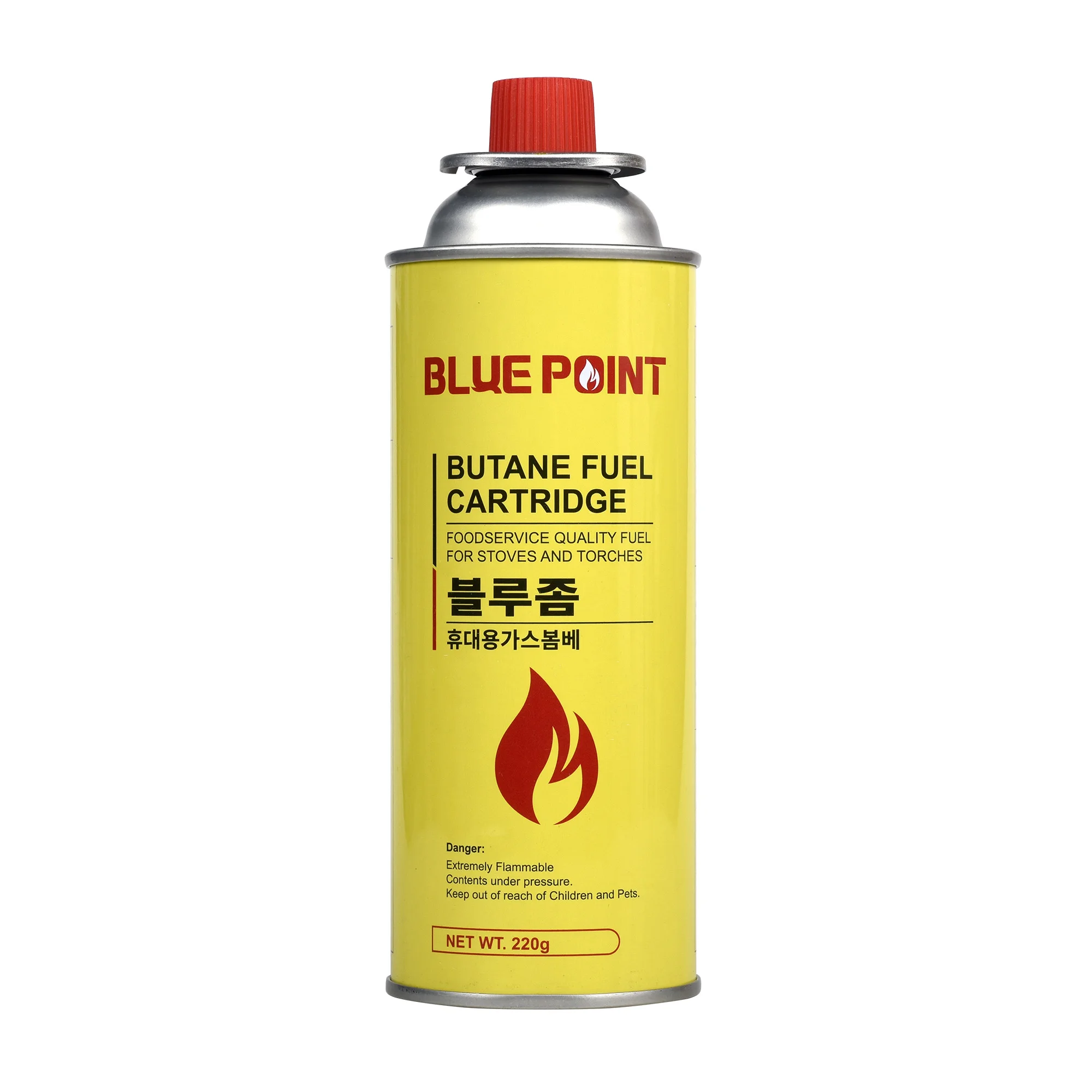 220-250g Bbq mini stove disposable camping outdoor butane fuel canister and portable butane gas cartridge