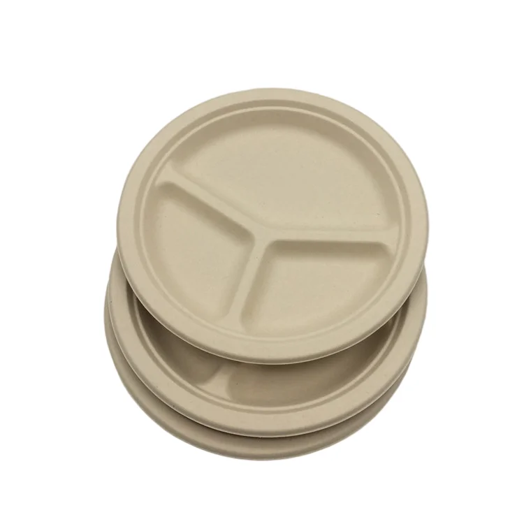 
Customizable 100% Biodegradable Compostable Materials Food Grade Disposable Lunch Trays 