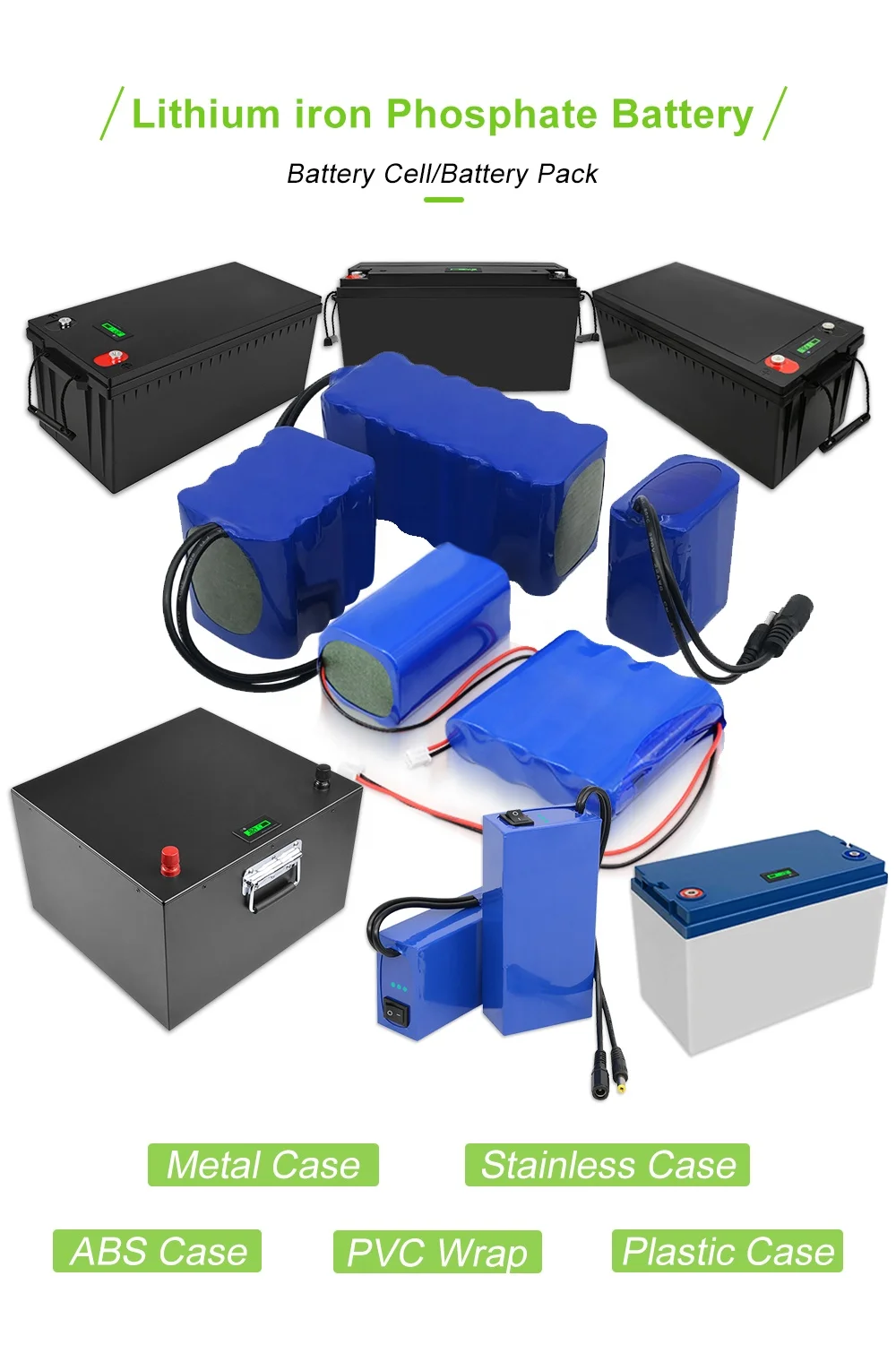 
High Quality Rechargeable 4S10P Deep Cycle Solar Lithium 12V 60Ah LiFePO4 Battery 