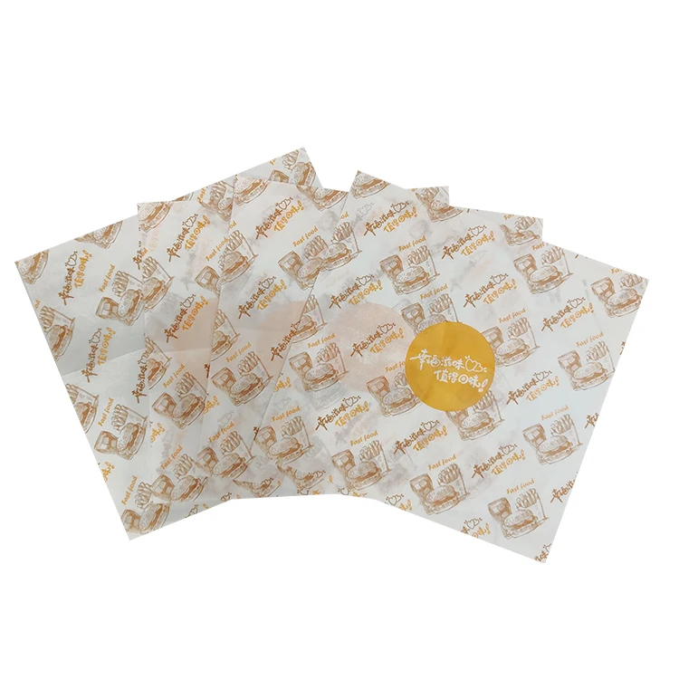 Восковая бумага для упаковки сэндвич-бургеров