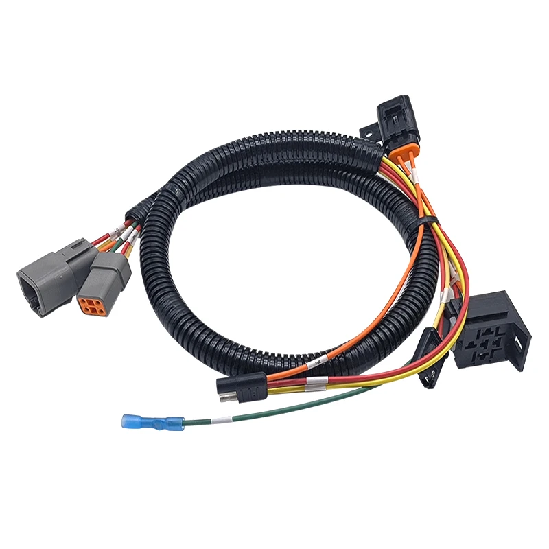 Automotive wiring harness DT Series 2 4 5 6 8  pin Waterproof Male Female Deutsch SAE Bullet Connector car wire harness
