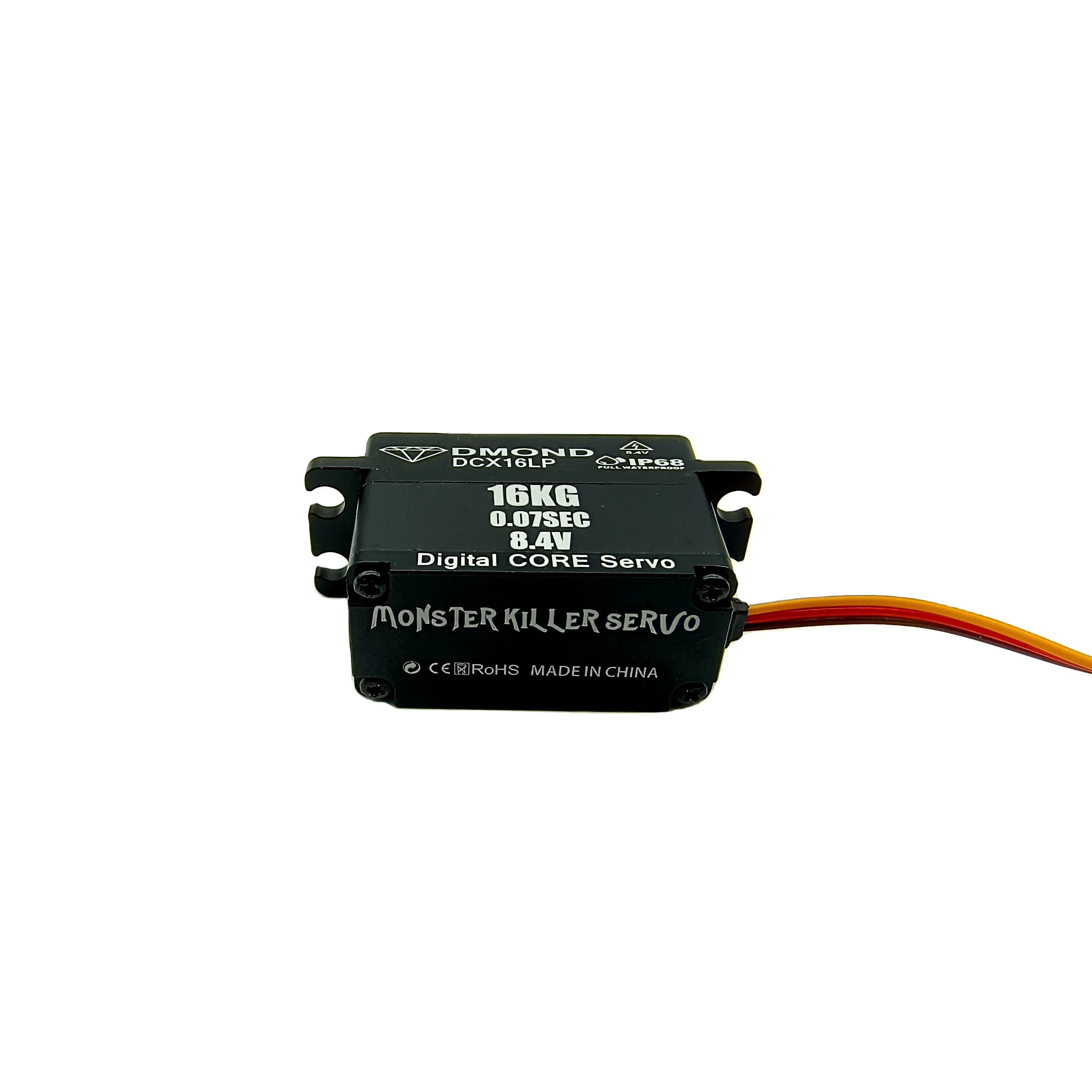 DMOND DCX16LP 16 кг 8 4 В 0 07 сек двигатель с сердечником низкопрофильный короткий квасцой. Сервопривод 1/10 Радиоуправляемый Дрифтерный автомобиль yokomo Sakura nitro