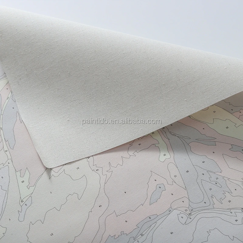 Paintido Photo Print On Canvas Wall Art For Paint By Numbers