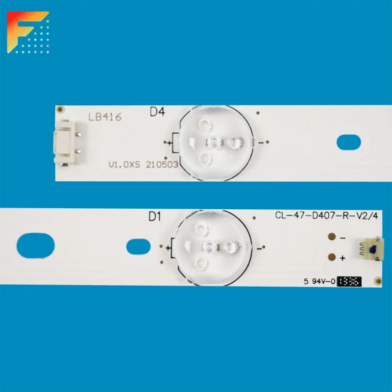 Wholesale Price 47 Inch TV Backlight LED Strip Light CL-47-D407-L-V4 R Bar LED TV For 47PFL5708/F7 47PFG4109/78 47PFL3188 PT470H