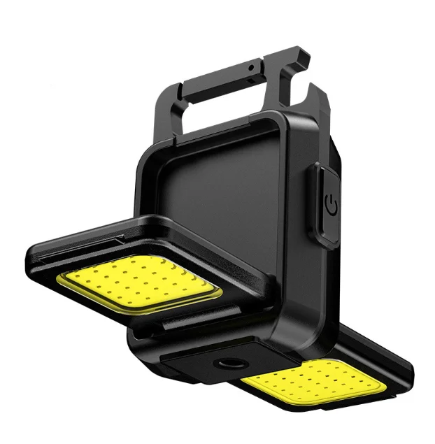 Aluminum Rechargeable Waterproof Magnetic  Mini Keychain Led Work Lights