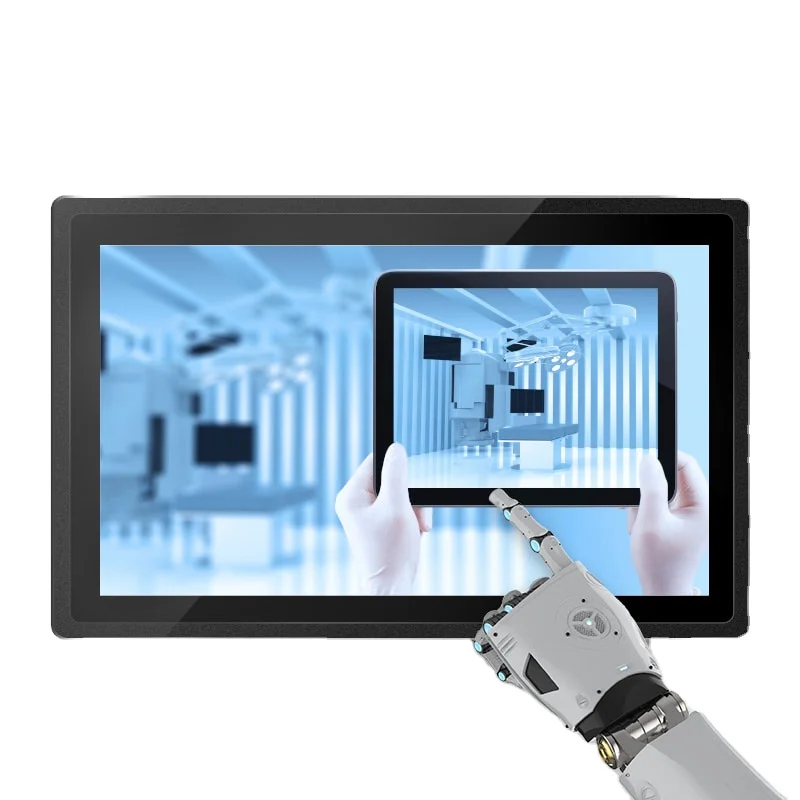 Factory 5- Wire 21.5 Open Frame Atm Industrial Lcd Touch Monitor 75 Inches Havis