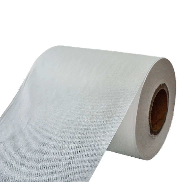 70% нетканое промышленное бумажное полотенце из древесной целлюлозы 30% pp с тиснением, Джамбо рулон