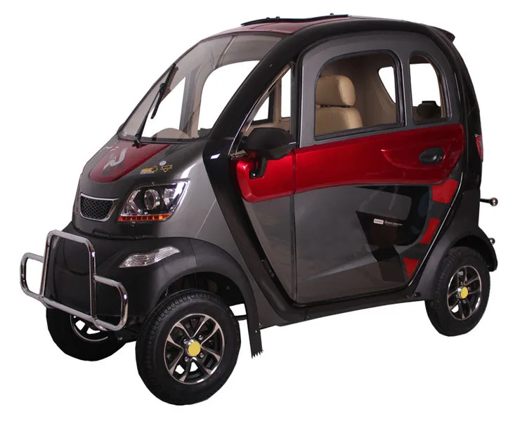 made in China 1200W good battery high speed four wheels mini electric car for family use