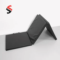 Portable 3-Fold Sports Exercise Training Gymnastics Mat