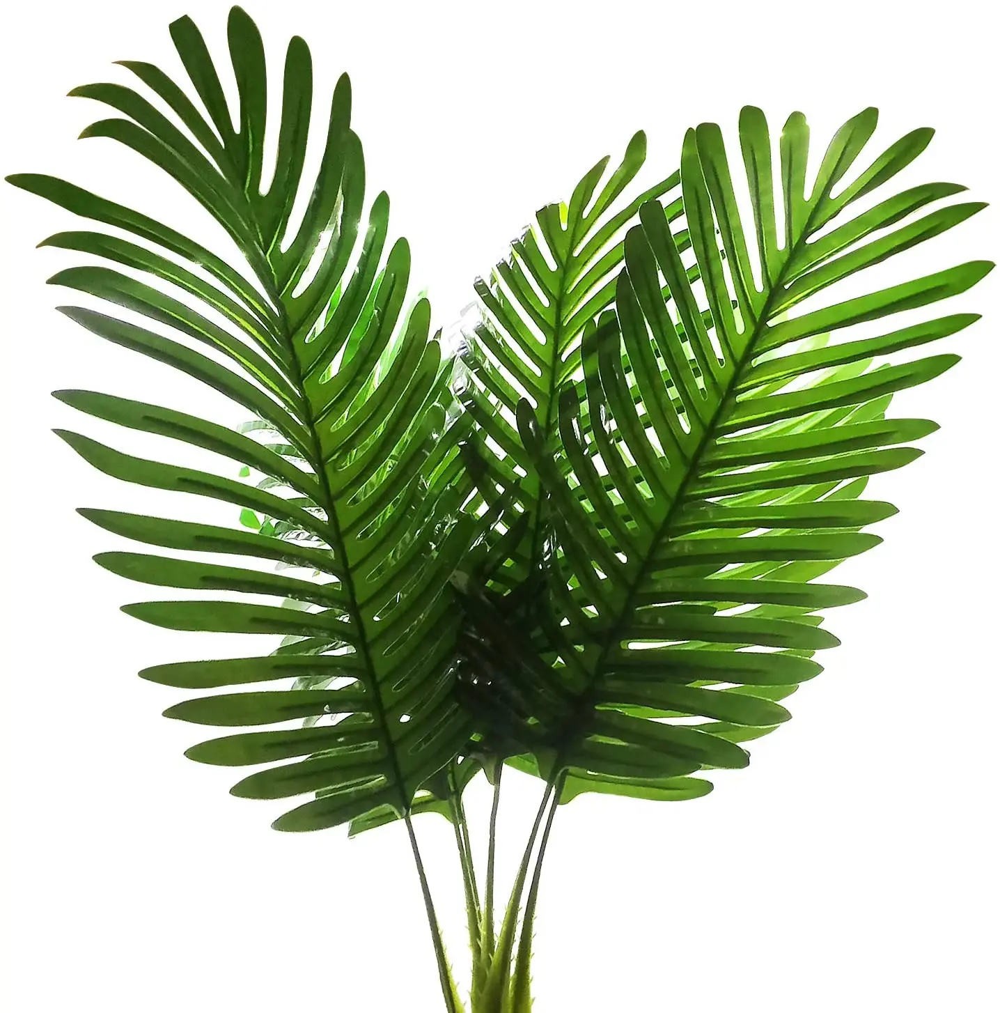 Home decoration artificial landscaping artificial palm leaves