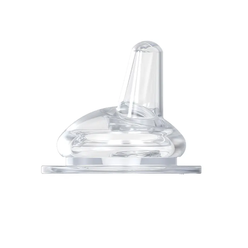 5cm wide neck caliber baby teat soft silicone baby bottle nipple