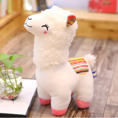 Lovely 25/35/45 cm Alpaca Llama Plush Toy/Stuffed Soft Plush Alpaca For Kids Birthday Gifts/plush cute lama toy for christmas