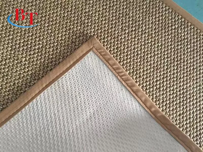Customization Natural Sisal fibre carpet New Chinesestyle large living room grass woven solidcolor tatami yellow linen floor mat