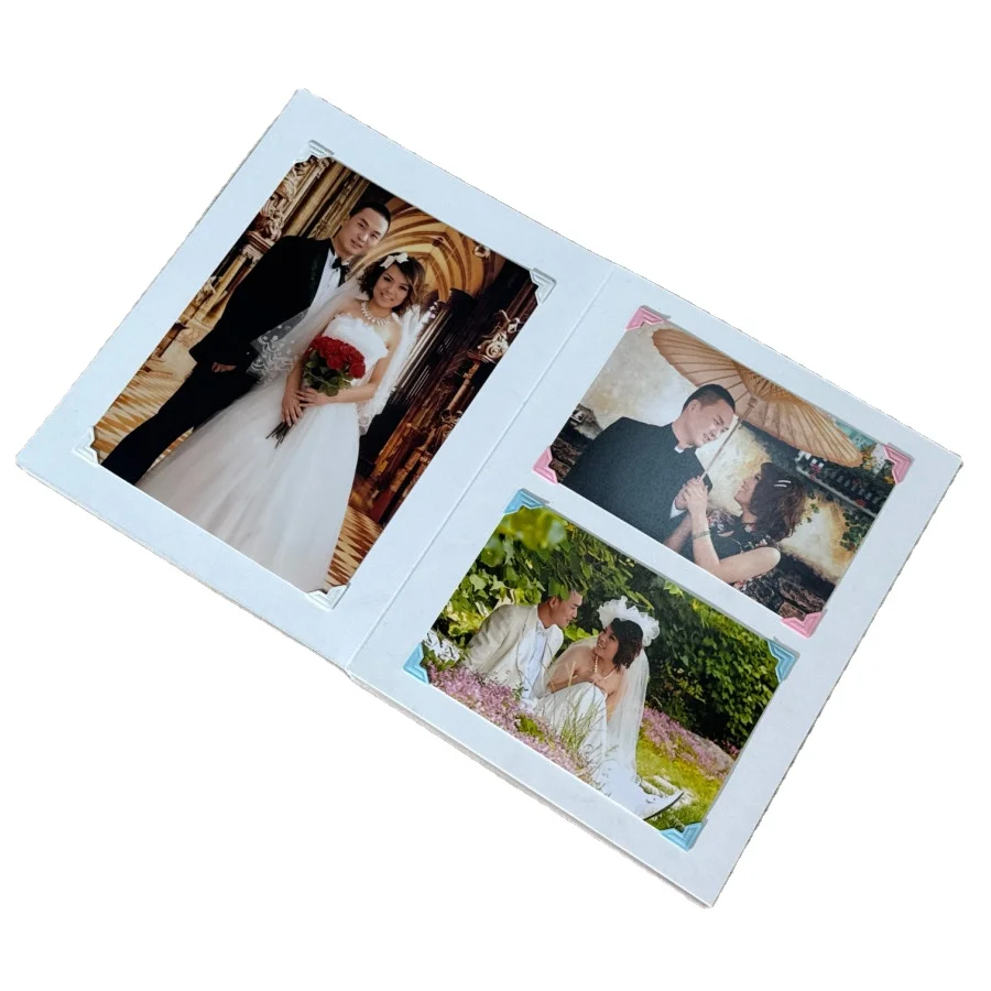 factory self mount cardboard photo album pages for customized photos