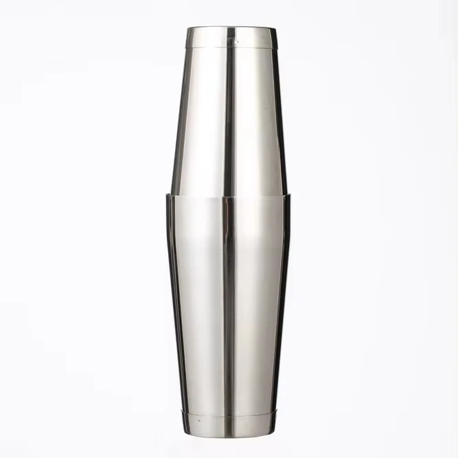 MCSS Factory Direct French Boston Stainless Steel Cocktail Shaker