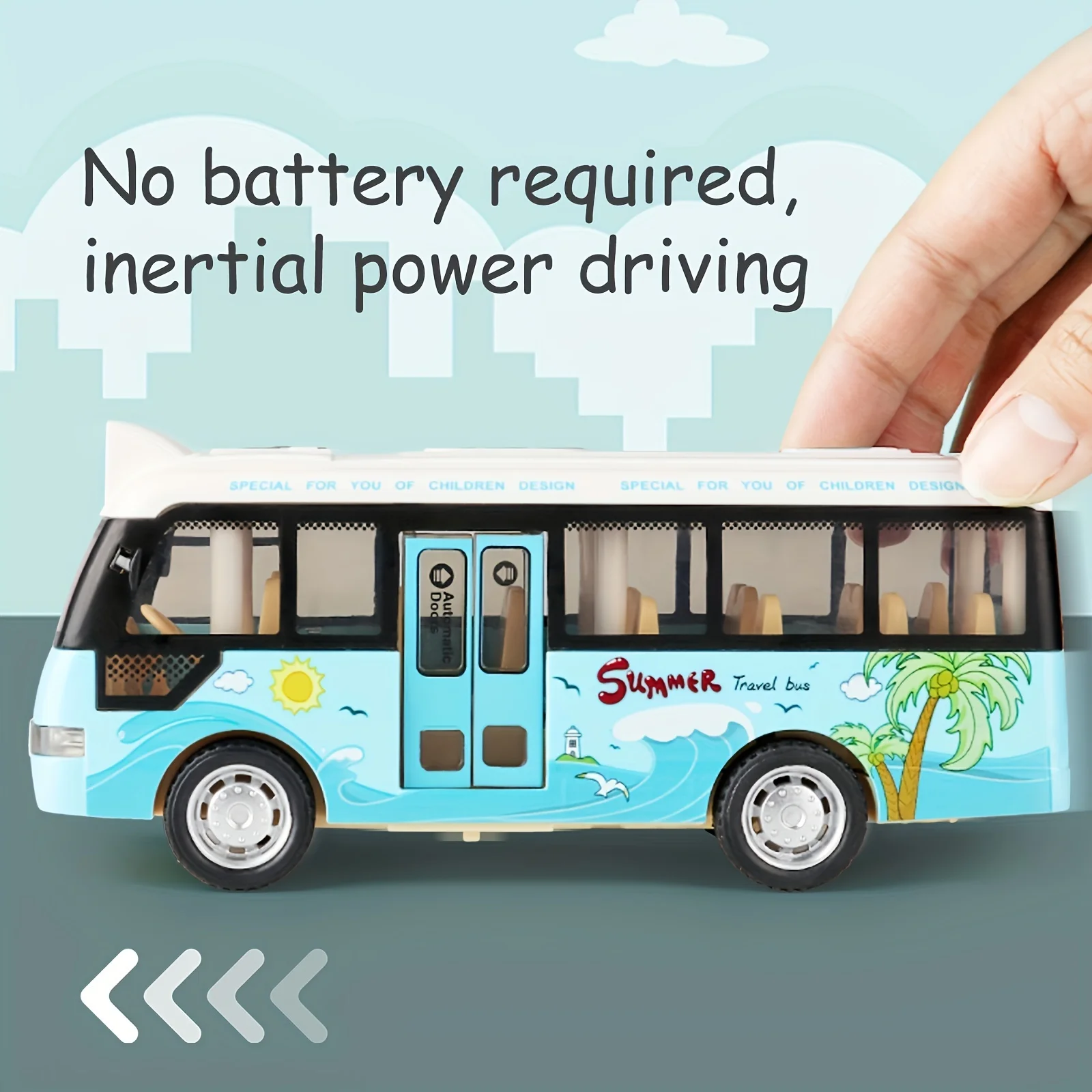 School Bus Sound Light Tour Bus Model Boy Toy Diecasts Toy Vehicles Kids Gift Juguetes para autobuses escolares