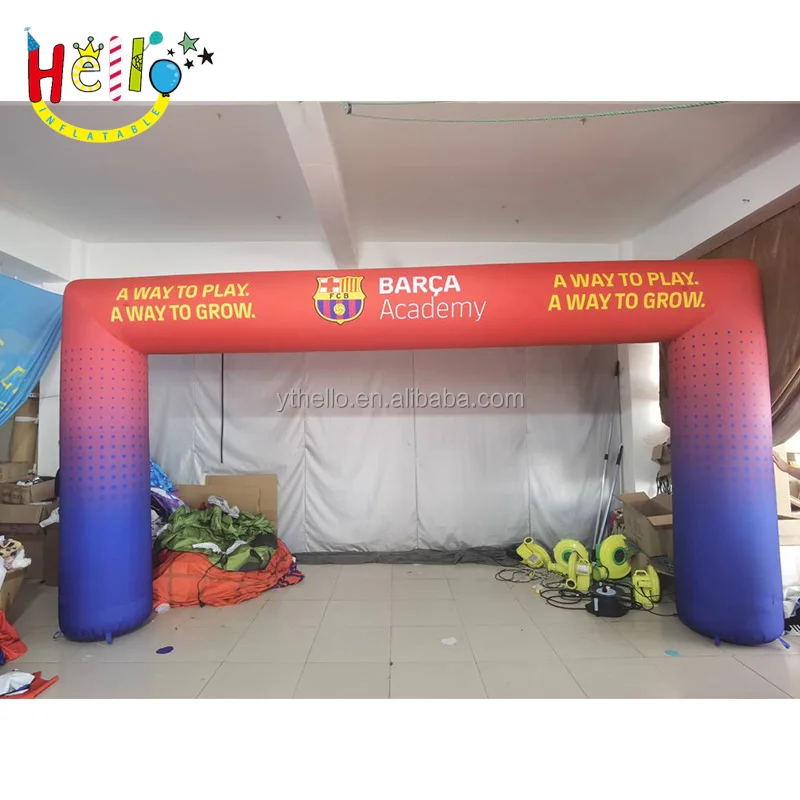 Factory Custom Sports Arch Outdoor Inflatable Finish Line Arch Air Blow Arch For Sale