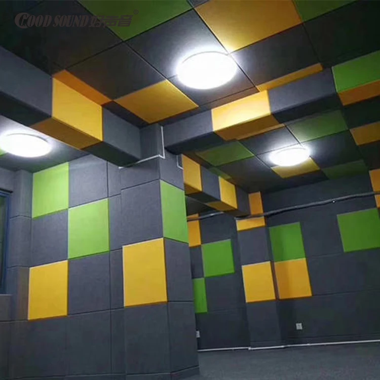 Звуковая система домашнего кинотеатра GOODSOUND хорошего качества звукоизоляционные листы из ПЭТ-волокна для акустической музыкальной