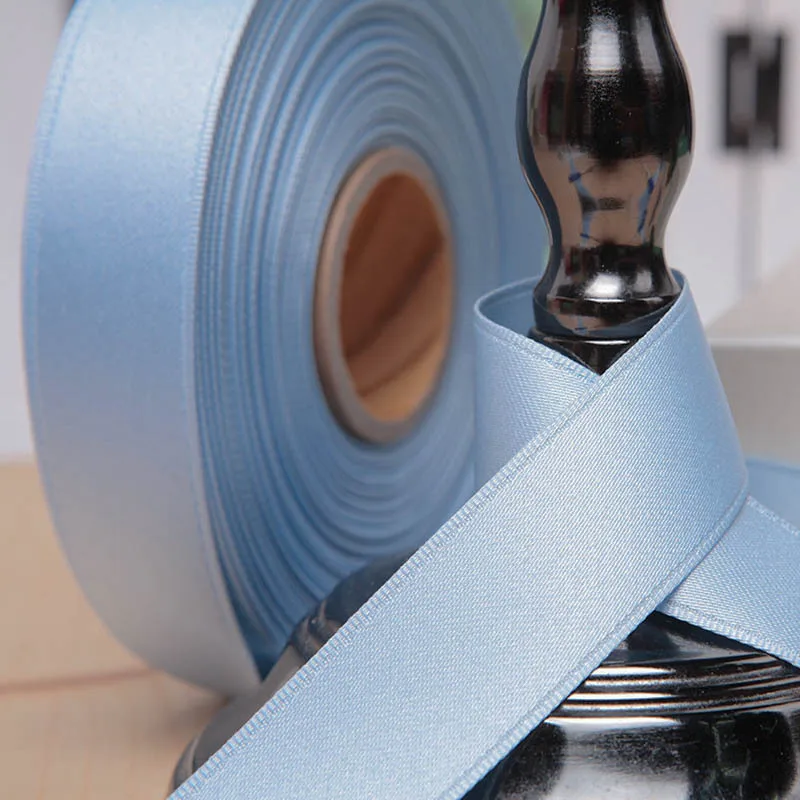 Hot sell korea single face double face 100%polyester silk satin ribbon wholesale satin ribbon suppliers