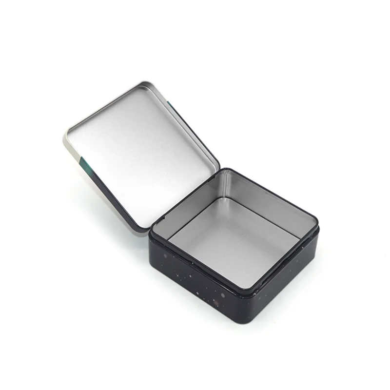 120*120*47mm china factory manufacture  OEM ODM Christmas gift metal tin box