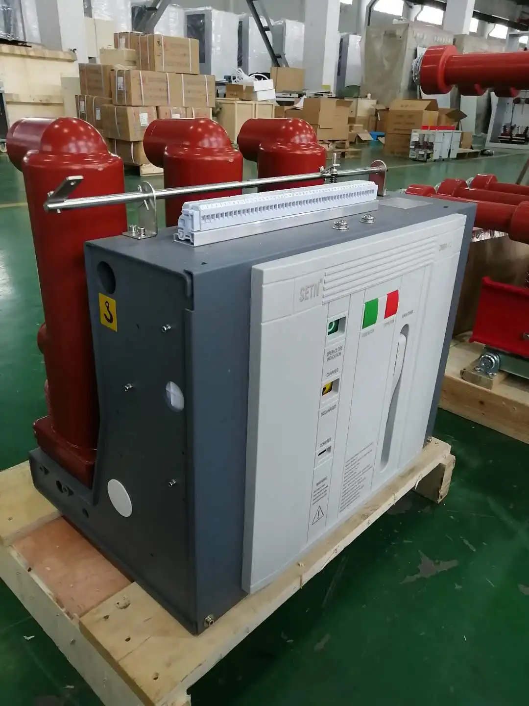 ZN63A-12 Type Vacuum Circuit Breakers Indoor HV Vacuum Circuit Breakers Operating Mechanism in Switchgear