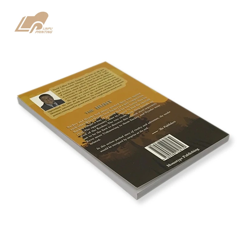 Custom softcover paperback textbook novel book philosophy book printing