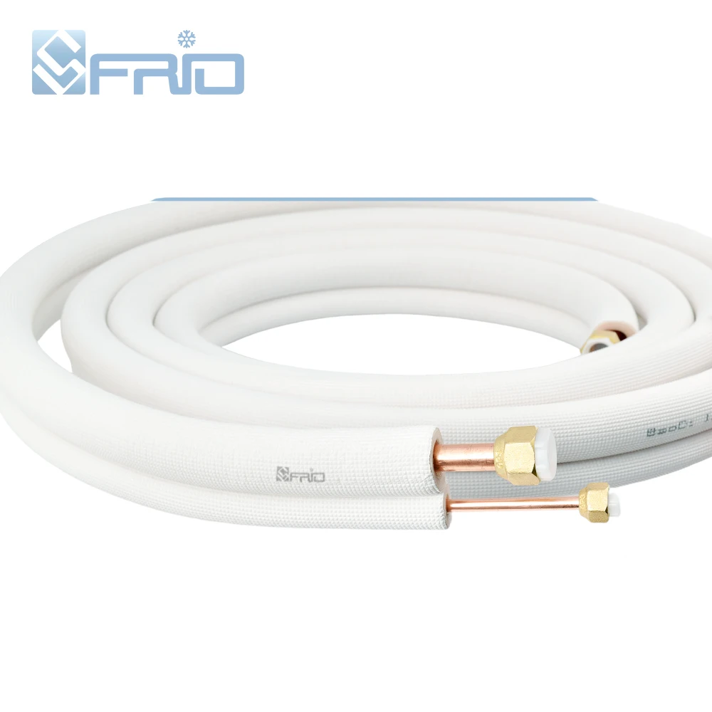 Scottfrio Hot Sale Air Conditioning Insulated Copper Tube Air Conditioner Parts Insulated Copper Pipes For Air Conditioners