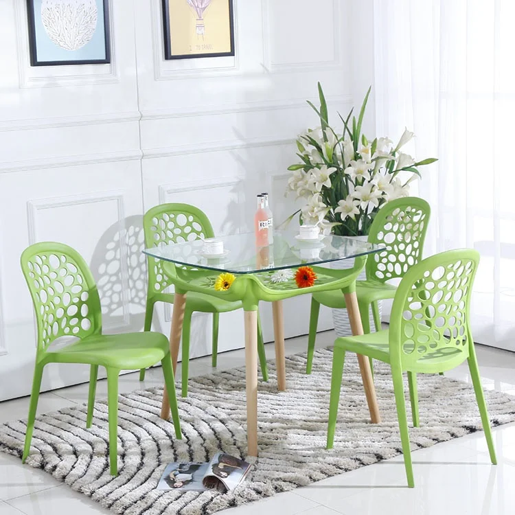 Factory wholesale outdoor plastic chairs for wedding events dining chairs for kitchen living room chairs