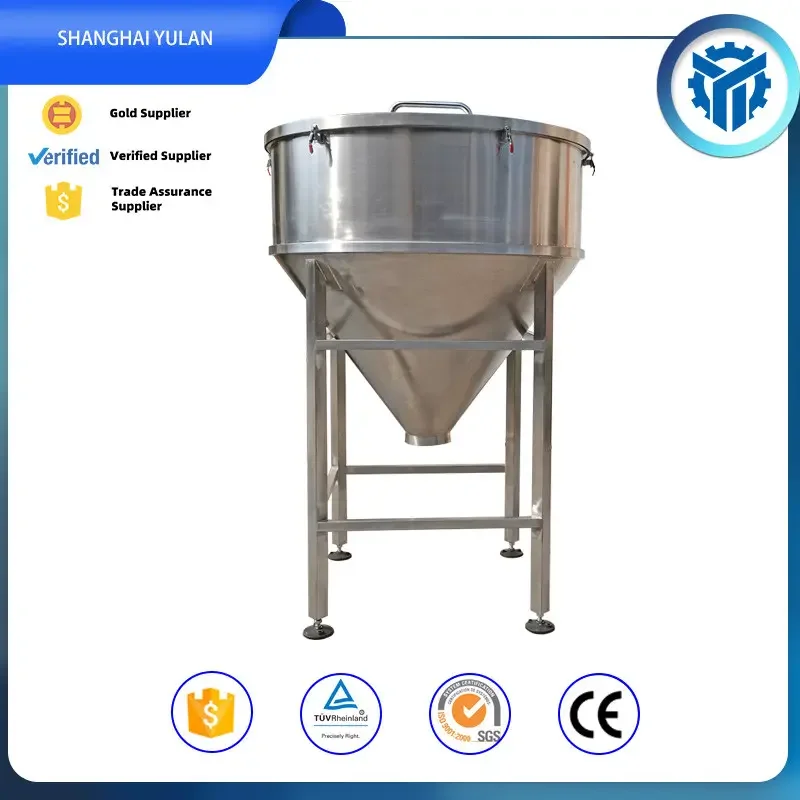 Industrial Stainless Steel 304 200L Coffee Corn Grain Powder Storage Tank Silo for Animal Feed