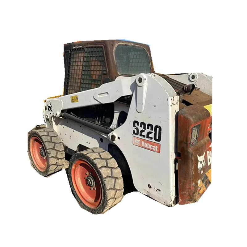 Original Used Bobcat S220 Skid Steer Loader High Quality